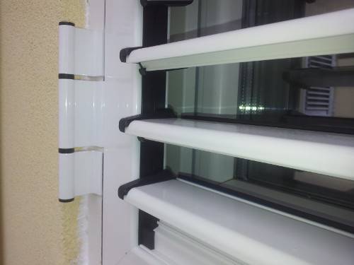JVS aluminum shutters with adjustable blades